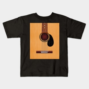 Acoustic Guitar Kids T-Shirt